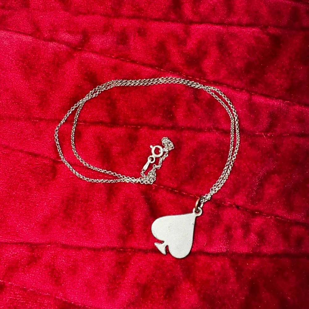 Ace Of Spades Necklace